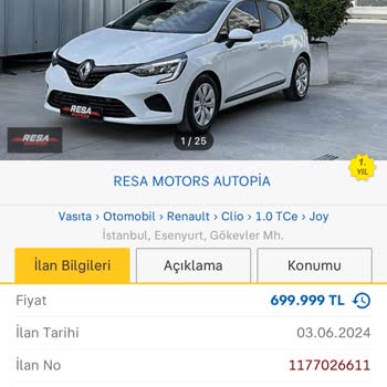 Resa Motor Autopia Ticaret Ahlakı