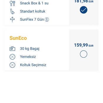 Sunexpress İn Haksız Uygulaması