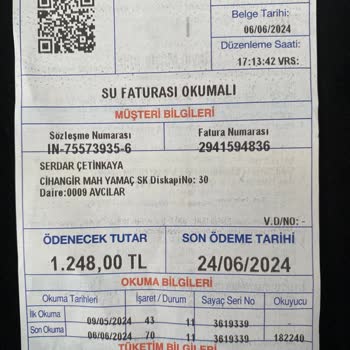 İSKİ Abartılı Fatura