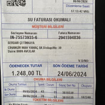 İSKİ Abartılı Fatura