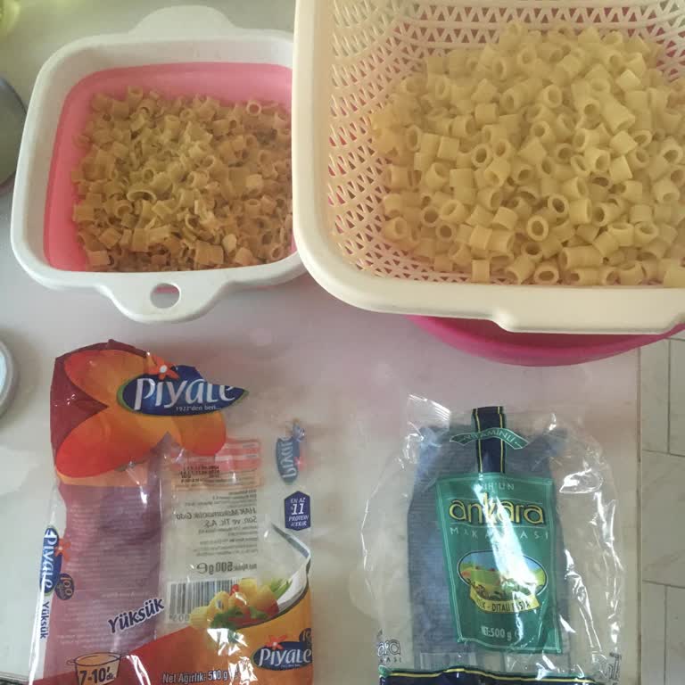 Piyale Yüksük Makarna Kalitesi