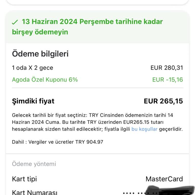 Agoda Payment Update