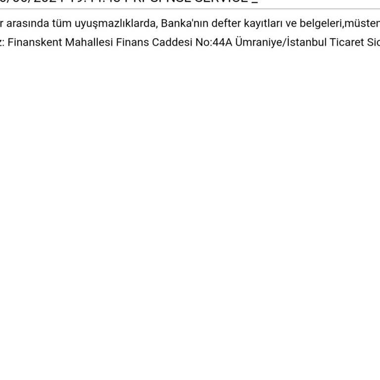Prpsfnsl Service Bakiyemin Tamamı Bilgim Dışında Çekildi