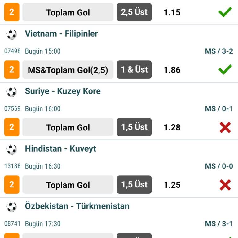 Nesine Mac Hatası Suriye K. Kore Maçı