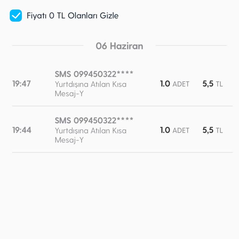 Turkcell 1 SMS'e 2 SMS Fiyatı Kesiliyor