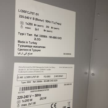 Siemens Davlumbaz Alt Işık Kapaklarının Sürekli Düşmesi