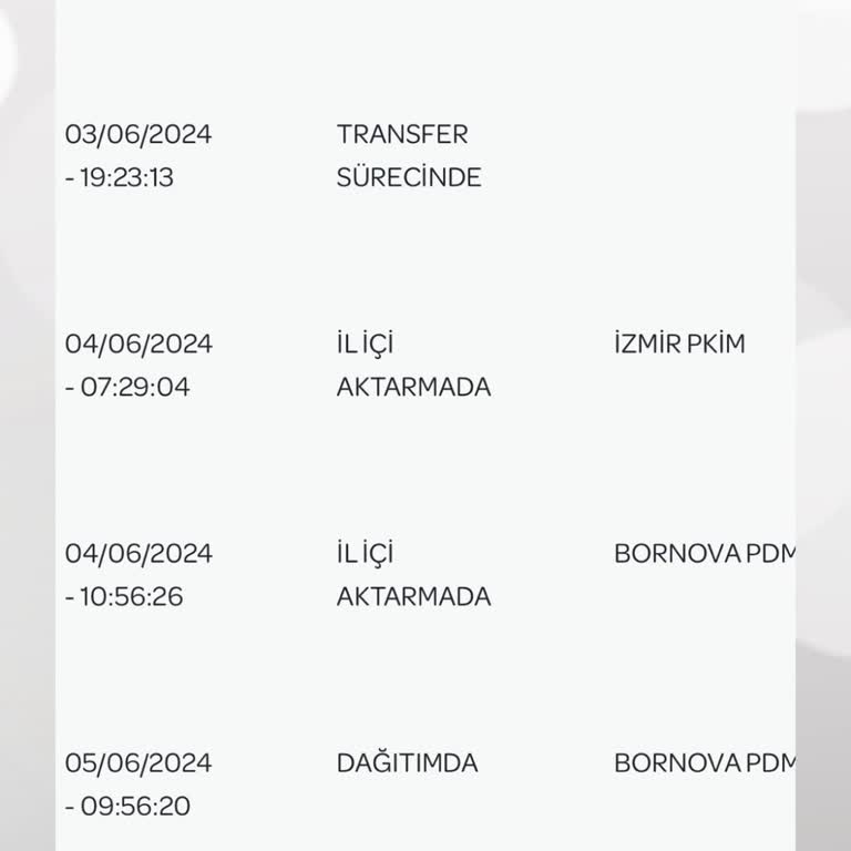 PTT Kargo PTT Bornova 4 Gündür Paketimi Dağıtmıyor
