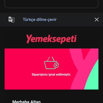 Yemeksepeti - Terra Pizza Sipariş İçin Kurye Bulunamadı!