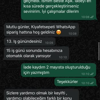 Kıyafet Sepeti Paramı İade Etmiyorlar