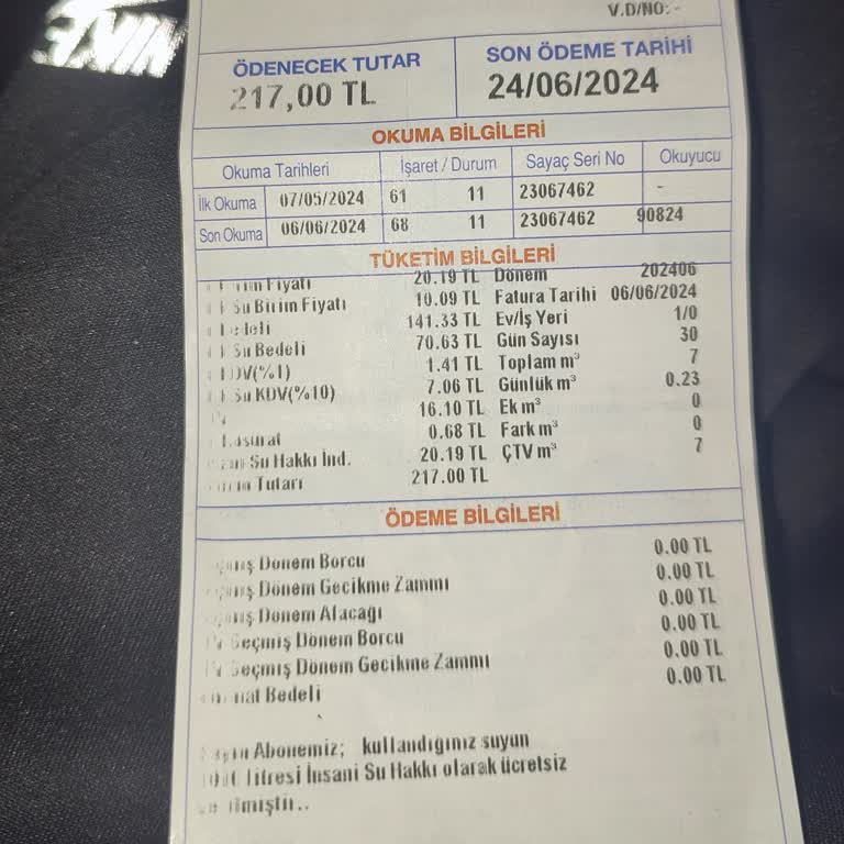 İBB - İstanbul Büyükşehir Belediyesi Atık Su Bedeli Ve Vergisi