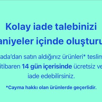 Hepsiburada İade Edememe Sorunu