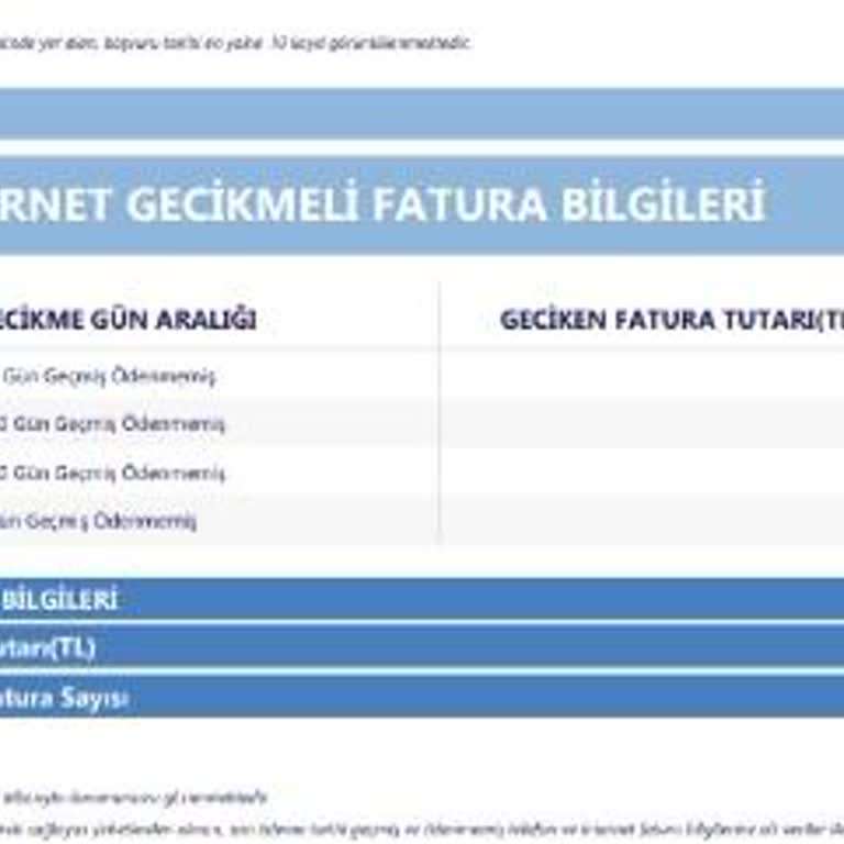Turkcell Olmayan Borç Sorunu!