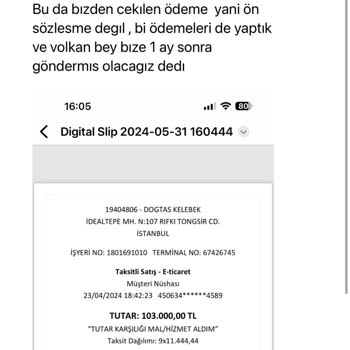 Doğtaş Mobilya Mağaza Müdürü İle Yaşanan İletişim Sorunları