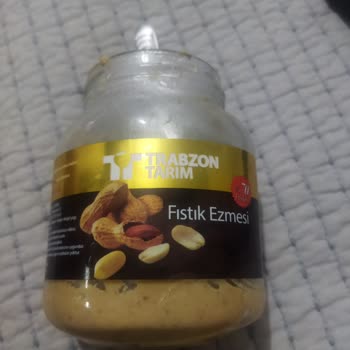 Trabzon Tarım Fıstık Ezmesi İçinde Çıkan Sert Cisim