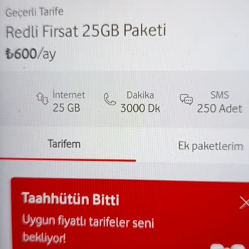 Vodafone Haksız Yere Fatura Yansıttı