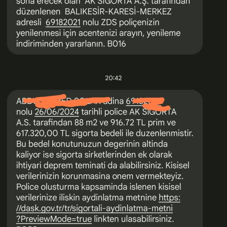 Aksigorta Israrla Deprem Sigortası Yapıyor