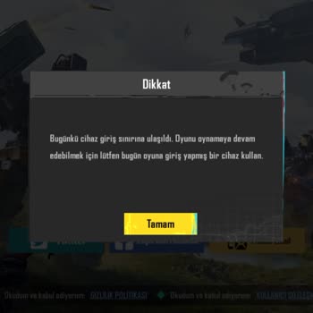 PUBG (Pubgmobile.com) Hesabım Ele Geçirildi!