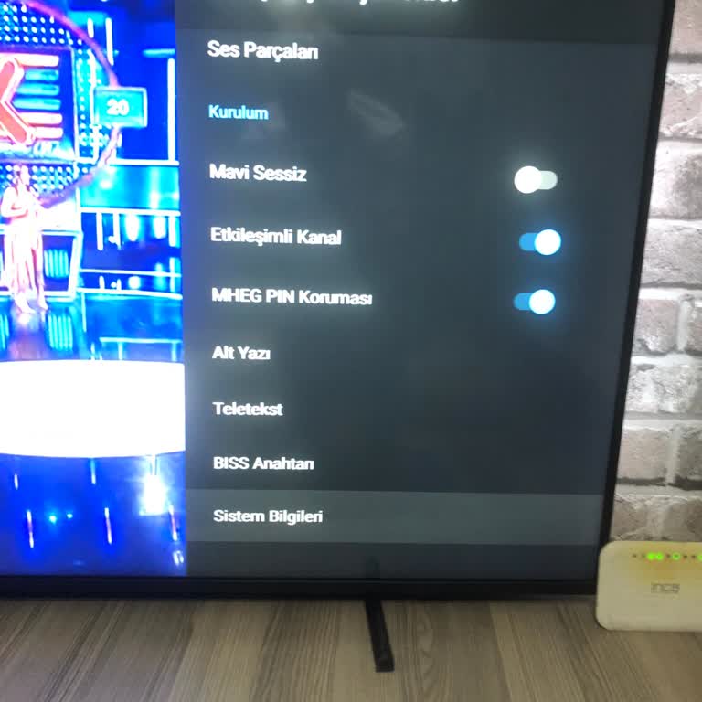 PHILIPS TV Philips 55pus8007/62 TKGS Uydu Kurulumu Yok