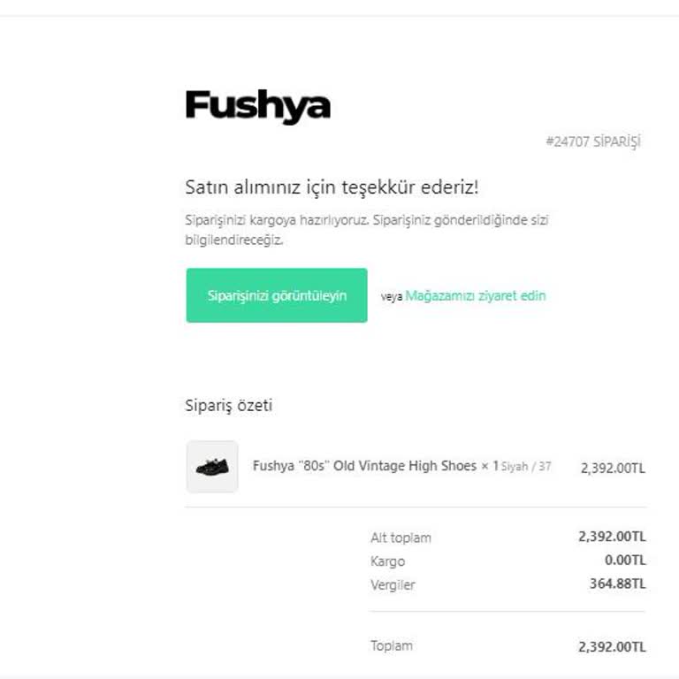 Fushya Türkiye Fushya Ürünümü 2 Aydır Göndermedi Ve Ulaşamıyorum