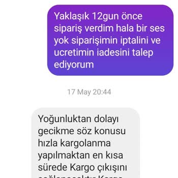 Butik Ponçik Ponçik Giyim'den Sipariş Verdim, Ne Ürün Var Ne İade!