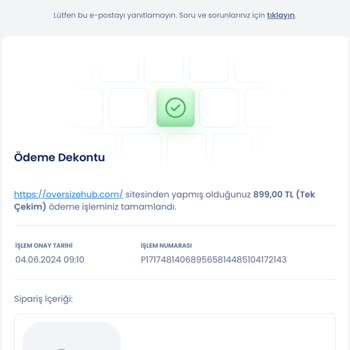 Oversize Hub Pelerin Siparişi Sahte:)