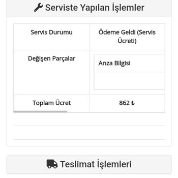 Byfix Servis Memnuniyetsizliği