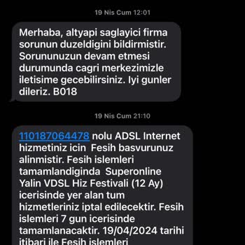 Turkcell Superonline İle Yaşanan Hız Problemi Ve Müşteri Memnuniyetsizliği