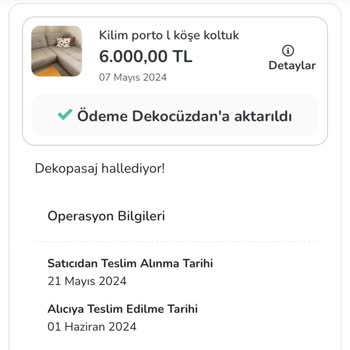 Dekopasaj Ücret Rehin Tutma