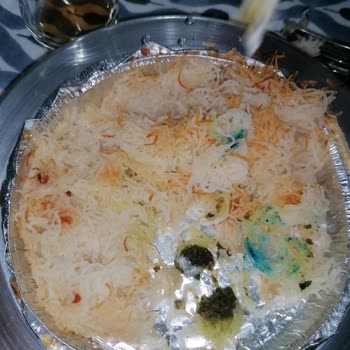 Sam Künefe İçinde Mavi Boya Çıktı