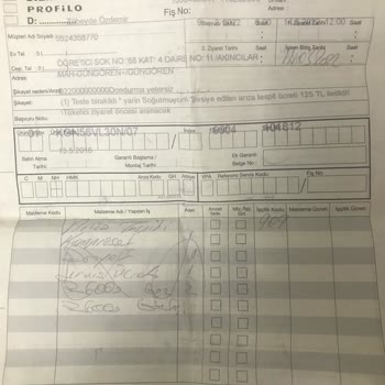 Bosch Buzdolabı Motor Arızası