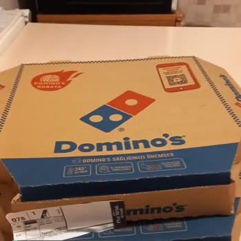 Domino's Pizza Yanlış Sipariş Teslimi Ve Arkasında Durmaması!