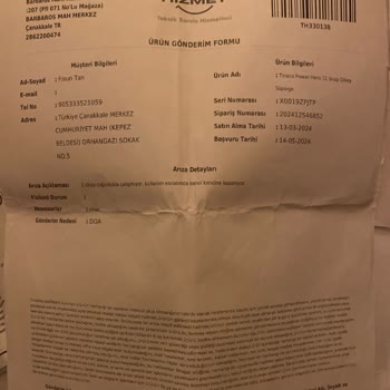 Teknosa Bozuk Süpürge Sattı İade Değişim Yapmıyor