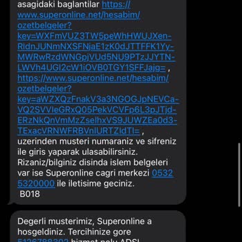 Superonline Ev İnterneti Mağduriyeti