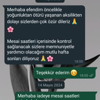 Kevser Sarıoğlu Markadan İade Ücreti Sorunu