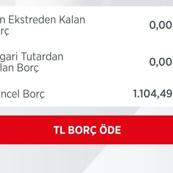 Ziraat Bankası Ziraat Kredi Kartı Borcu