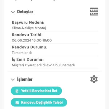 Arçelik Klima Yapılmayan Sevkiyat Ve Montaj. Yalan Beyan.