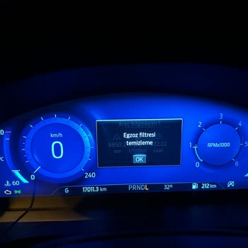 Ford Kuga Egzoz Filtresi Hatası