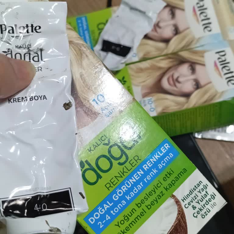 Palette Yanlış Ürünleri Yanlış Pakete Koymak.