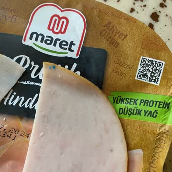 Maret Pratik Hindi Füme İçinden Poşet Parçası Cıktı