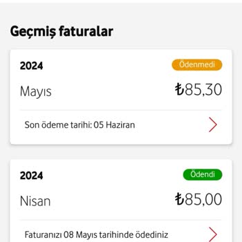 Vodafone Telekomünikasyon Şirketinin Fahiş Fatura Zamları Hakkında