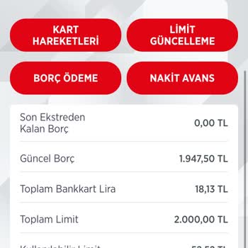 Ziraat Bankası Ziraat Kredi Kartı Borcu Ödeme Hatası