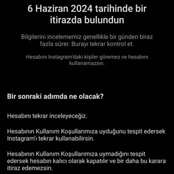 Instagram Durduk Yere Askıya Alındı