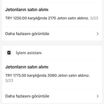 TikTok Geri Ödeme İstiyorum
