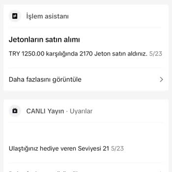 TikTok Geri Ödeme İstiyorum