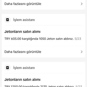 TikTok Geri Ödeme İstiyorum