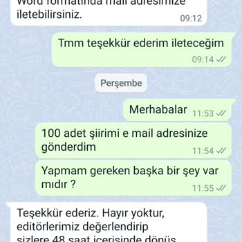 Ritim Sanat Yayınları Yayınevi Geri Dönüş Yapmıyor