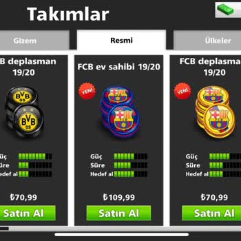 Soccer Stars Satın Aldığım Öge Yok