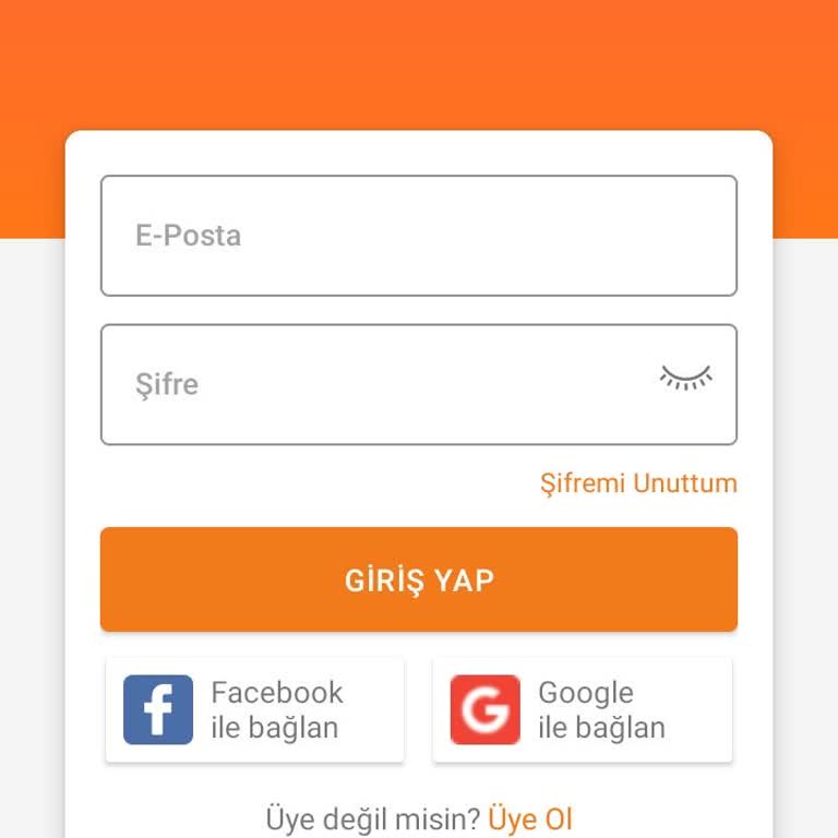 Trendyol'a Giremiyorum. Üyesi Olduğum Trendyol'a Giremiyorum.
