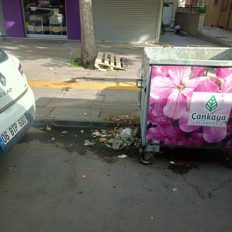 Mamak Belediyesi Temizlik Yok Sokaklar Pislik İçinde