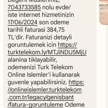 Türk Telekom Şimdiden 380 Yerine 640 TL!